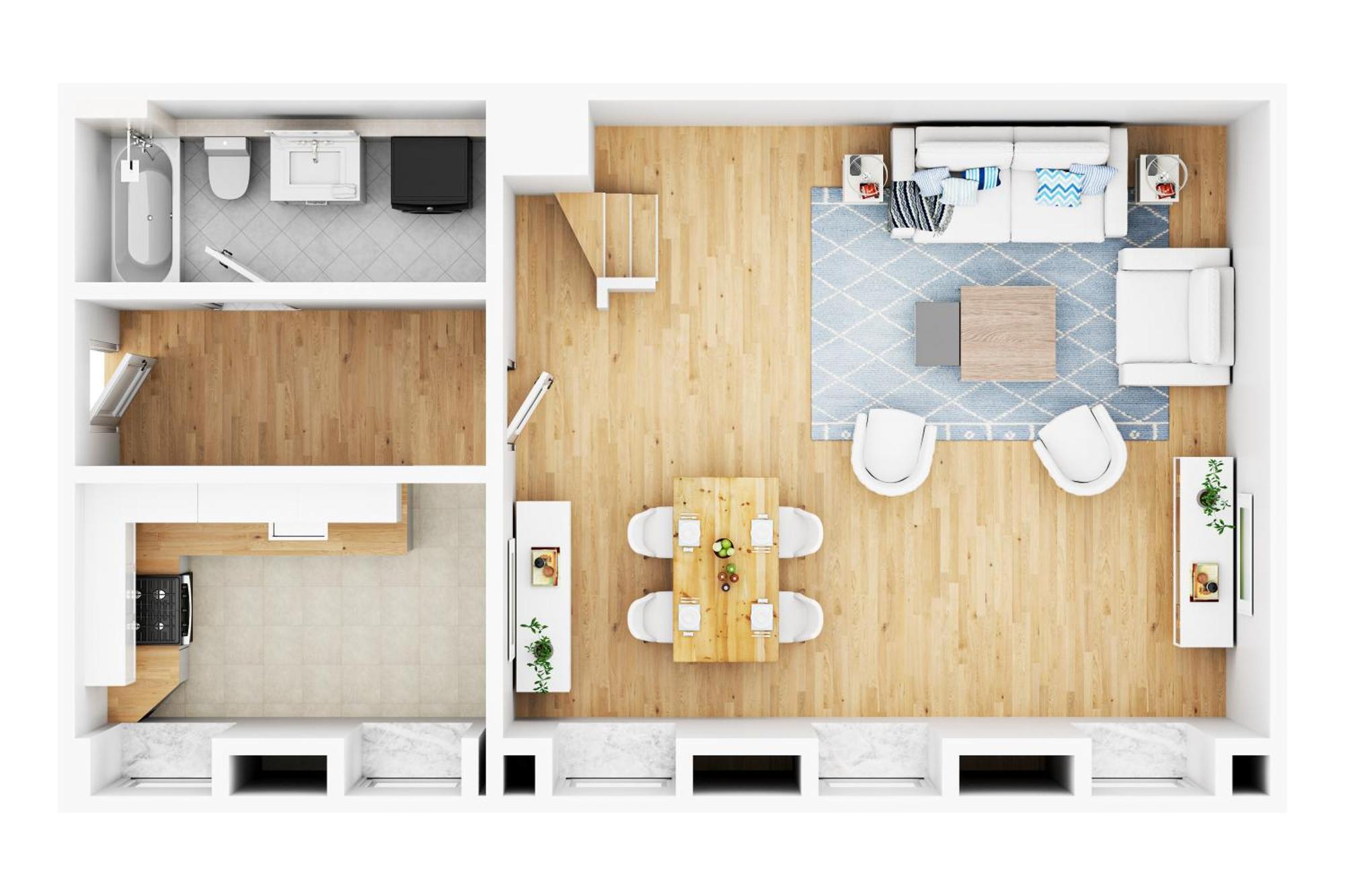 Fewo1846 - Lille Petuhtante II - Elegante Vintage-Wohnung Mit 2 Schlafzimmern Фленсбург Екстер'єр фото